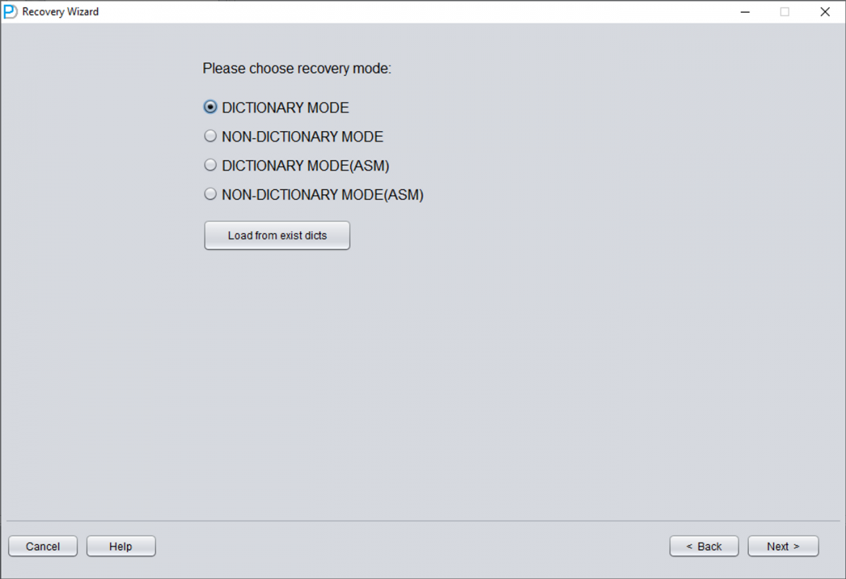 DBRECOVER for Oracle Recovery Scenario: Ransomware malware encrypts and damages datafiles